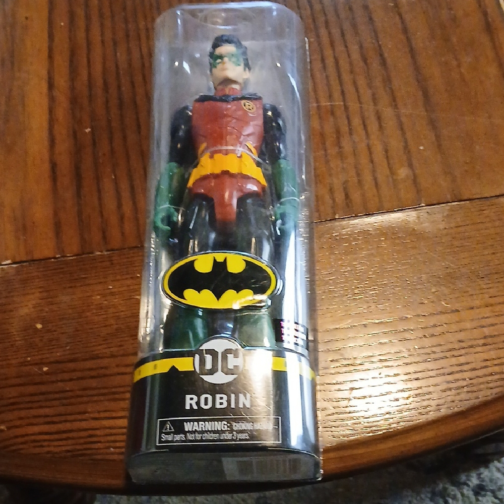 DC Robin Action Figure Red and Green Playset
